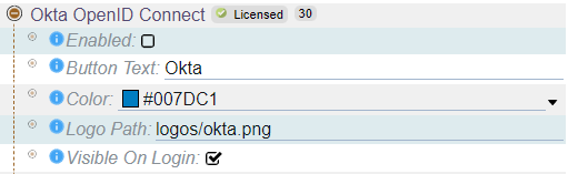 Okta OpenID Connect Interface